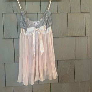 Victorias Secret Pleated Babydoll Night Dress